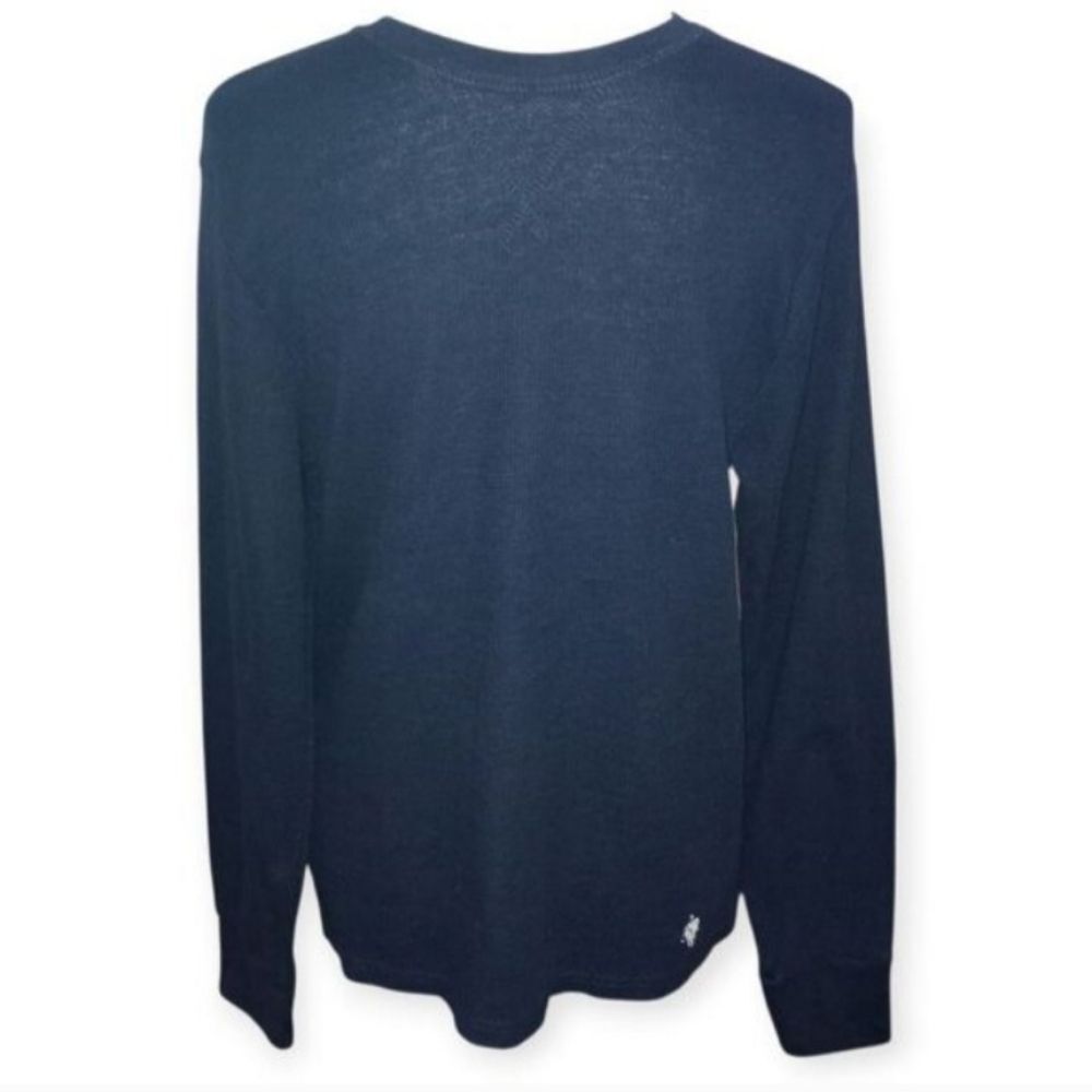 U.S. Polo Assn. Dark Blue Long Sleeve Tee Men's Sleepwear Sz.M EUC.